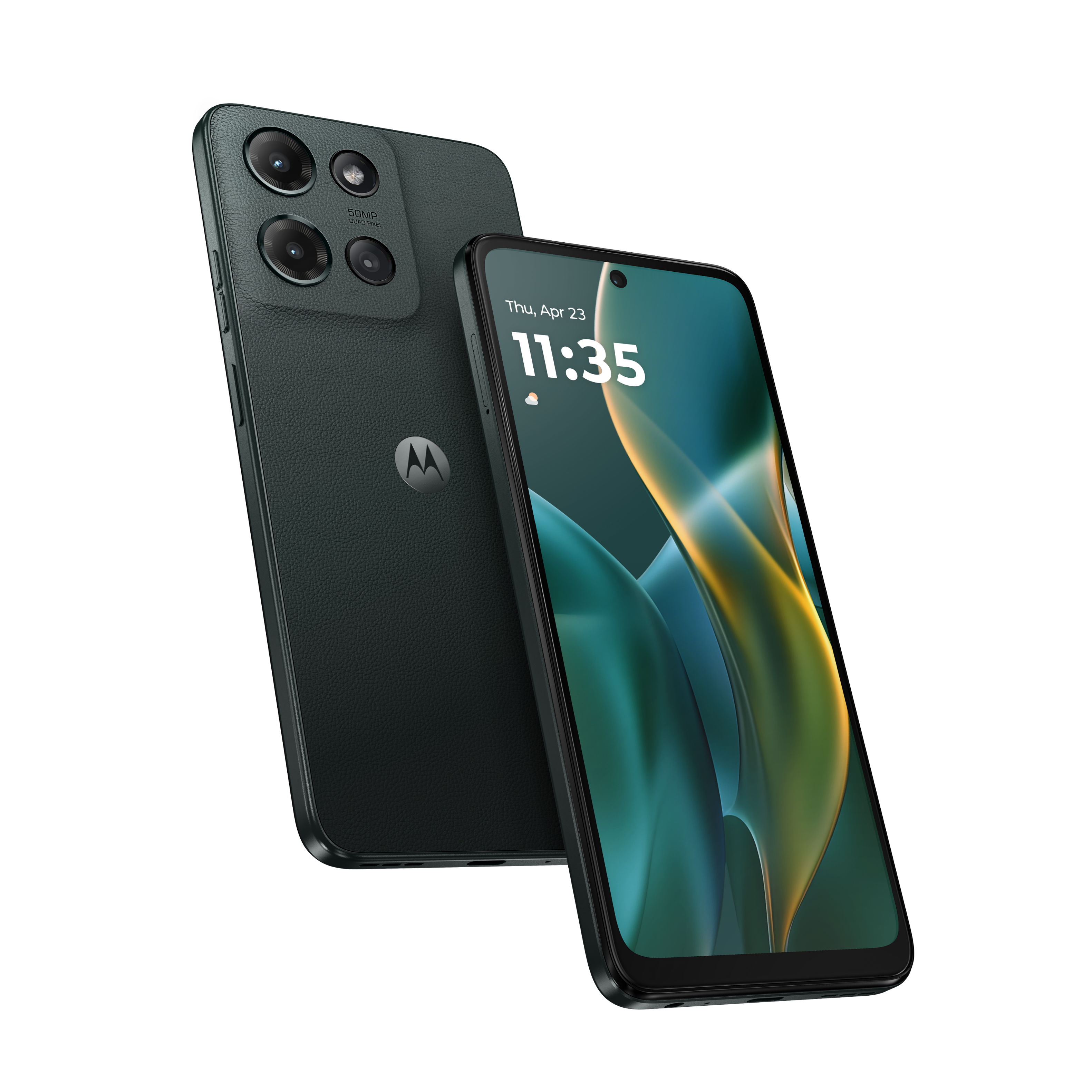 Boost Mobile - moto g - 2025 Prepaid Smartphone - Forest Gray