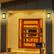 Alt View 2. Oumilen - 2-Pack Solar Square-Rectangle Wall Lights 8.07In Warm White LED IP65 Waterproof Outdoor Sconces.
