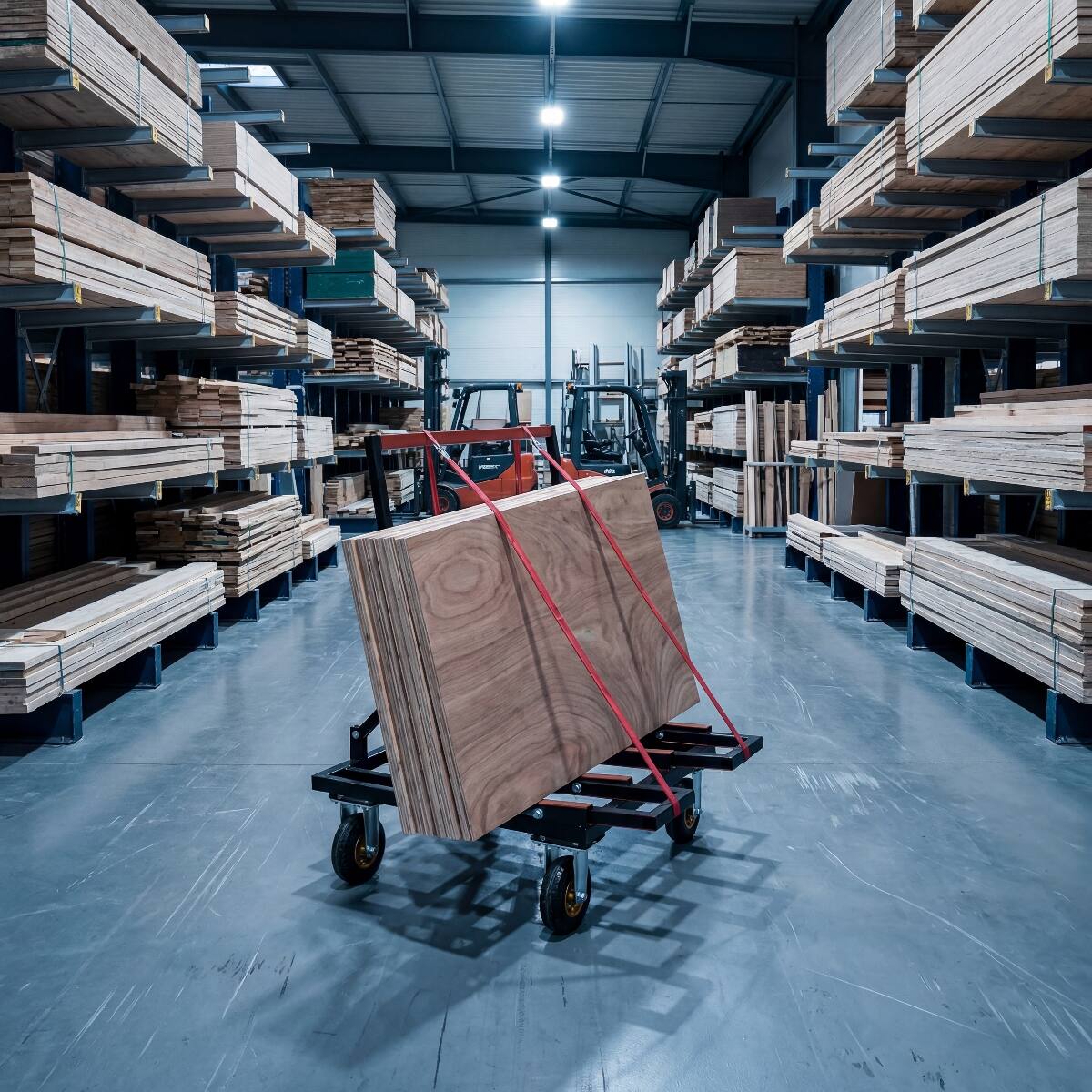 Ropilly Folding Drywall Dolly Steel Panel Cart with 2000 lb Load ...
