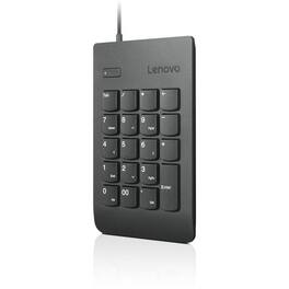 Lenovo - USB Numeric Keypad Gen II - Cable Connectivity - USB Interface - 19 Key(s) - Notebook, Tablet - PC - Black