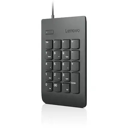 Lenovo
Num
Tab 7 8 9 * - / Enter
Home 4 5 6 + PgDn
End 1 2 3 PgUp
0 00 . Ins Del