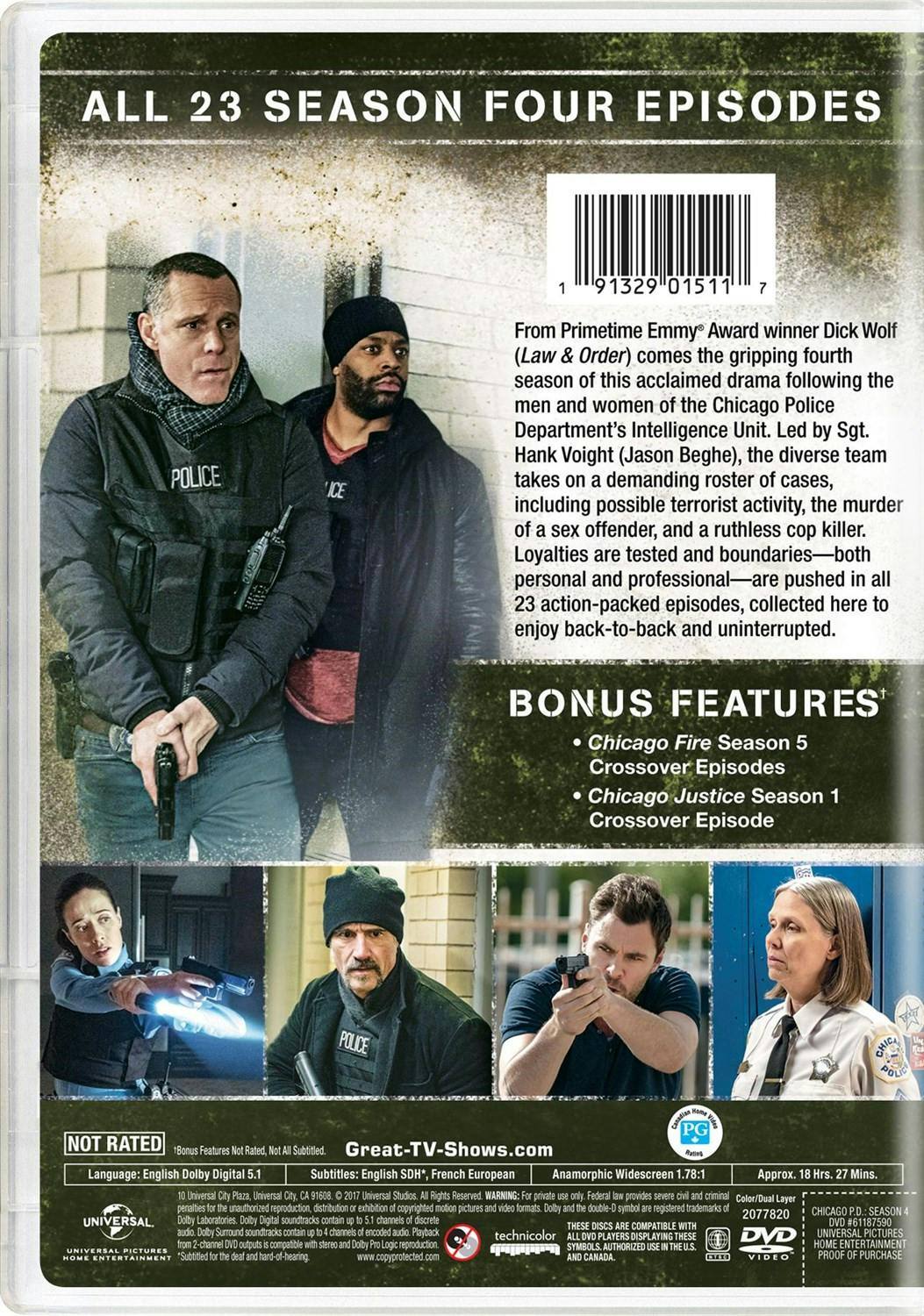 Back. Chicago P.D.: Season Four [DVD].