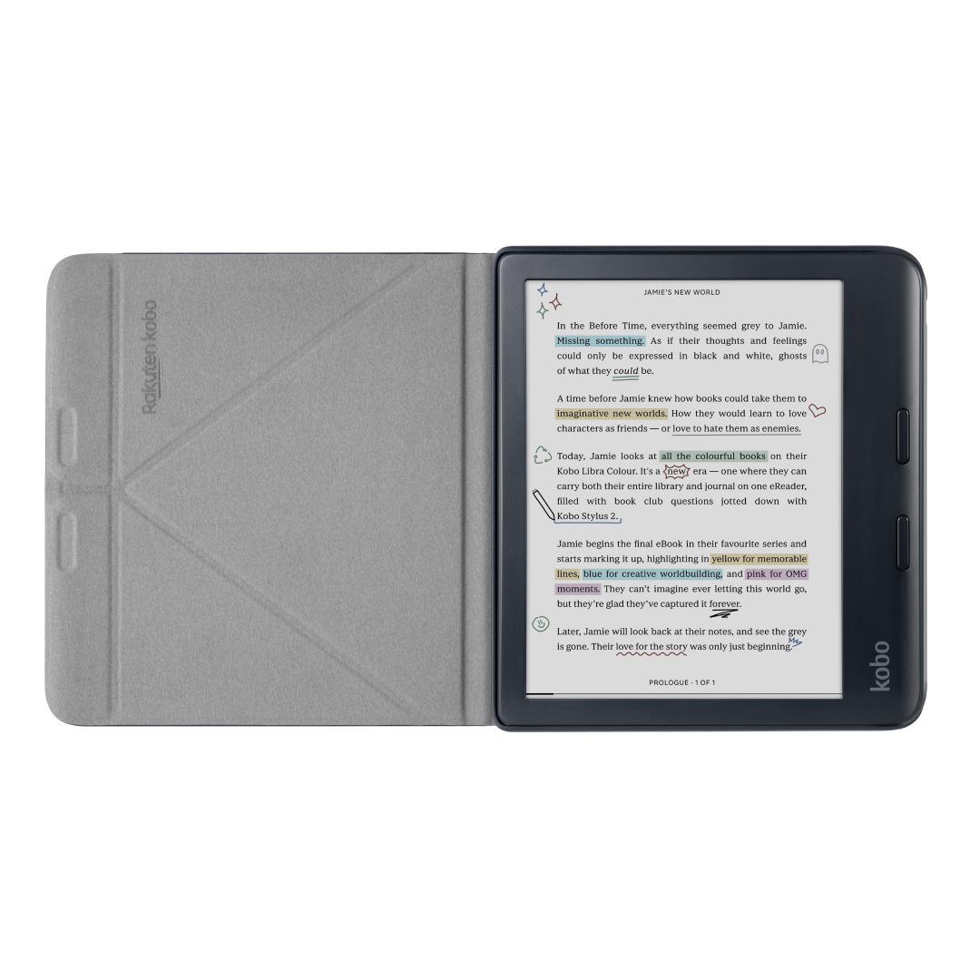 Kobo Libra Colour eReader (Black) with Bundle 2024 Black