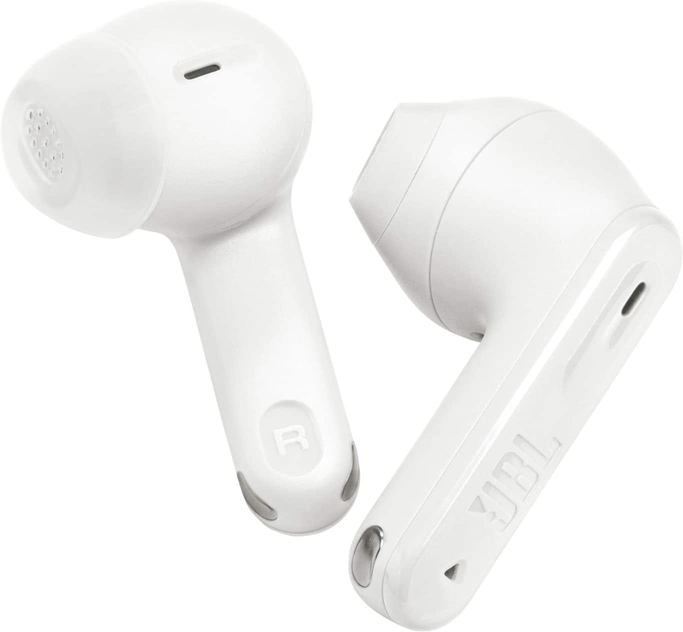 Alt View 6. JBL - Tune Flex 2 True Wireless Noise Cancelling Earbuds - 2025 - White.
