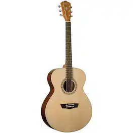 Washburn - Harvest Series G7S Grand Auditorium Acoustic Guitar, Natural