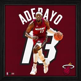 Highland Mint - Bam Adebayo Miami Heat Impact Jersey Frame - Multicolor
