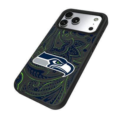 Seattle Seahawks Paisley Bump Case iPhone 15 Plus Seattle Seahawks Paisley Bump Case iPhone 15 Plus