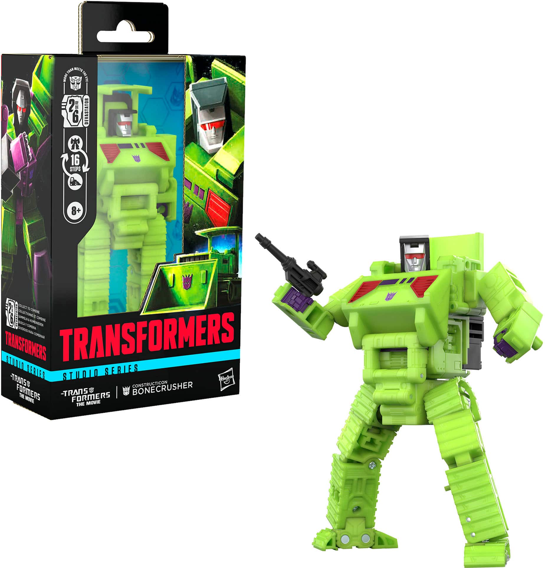 Transformers Bonecrusher action figure from the movie series.