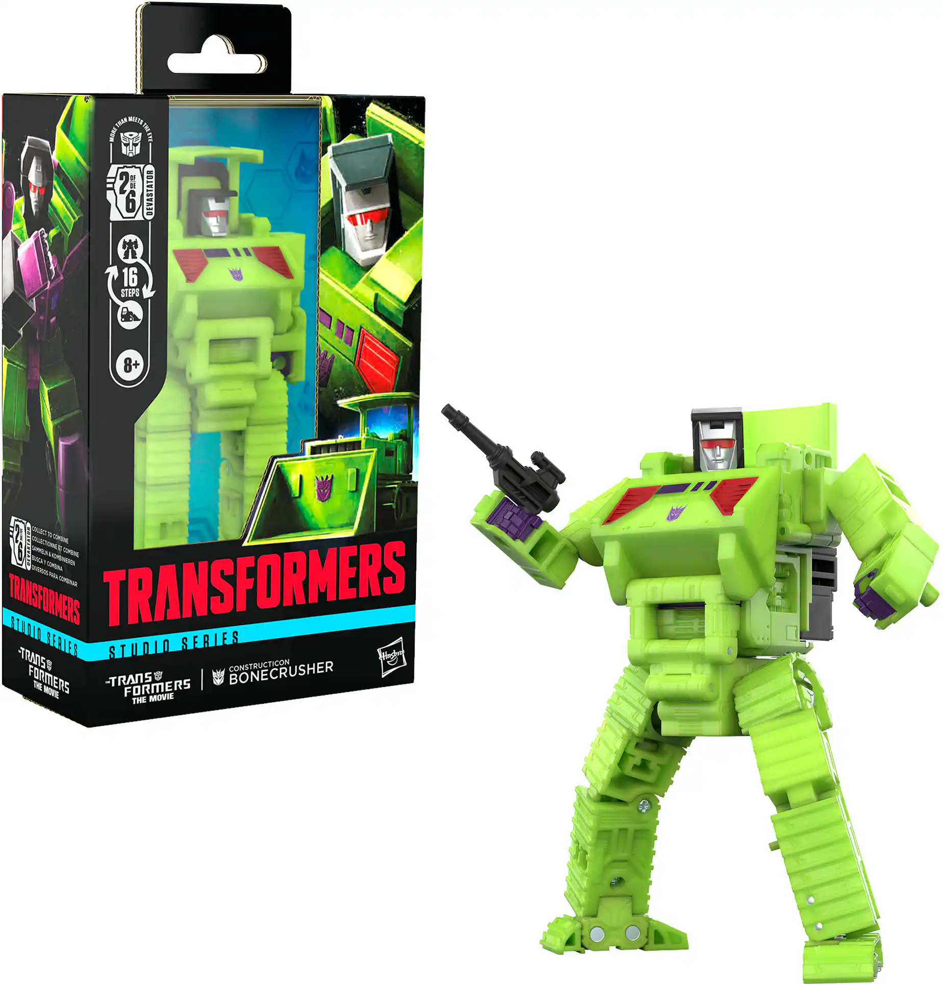 Transformers Bonecrusher action figure from the movie series.