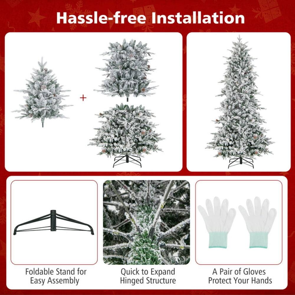 Hassle-free Installation

Foldable Stand for Easy Assembly

Quick to Expand Hinged Structure

A Pair of Gloves Protect Your Hands