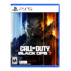 PS5 CALL OF DUTY BLACK OPS 7
MATURE 17+
PlayStation Plus Required
Internet and PlayStation Plus Required
ESRB REQUIRES CONTENT DOWNLOAD