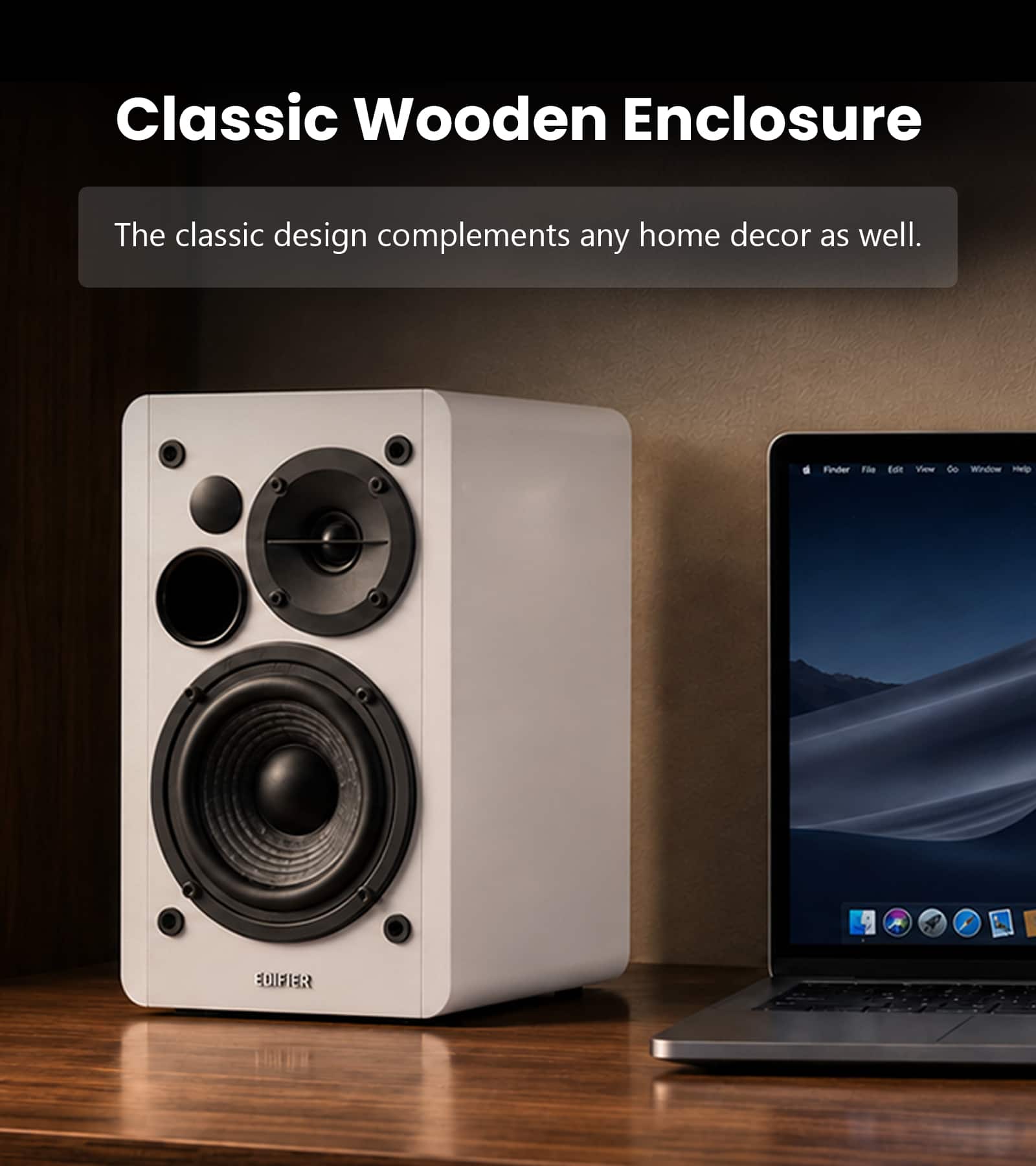 Edifier R1280T Powered Bookshelf Speakers/Computer Speakers/Studio