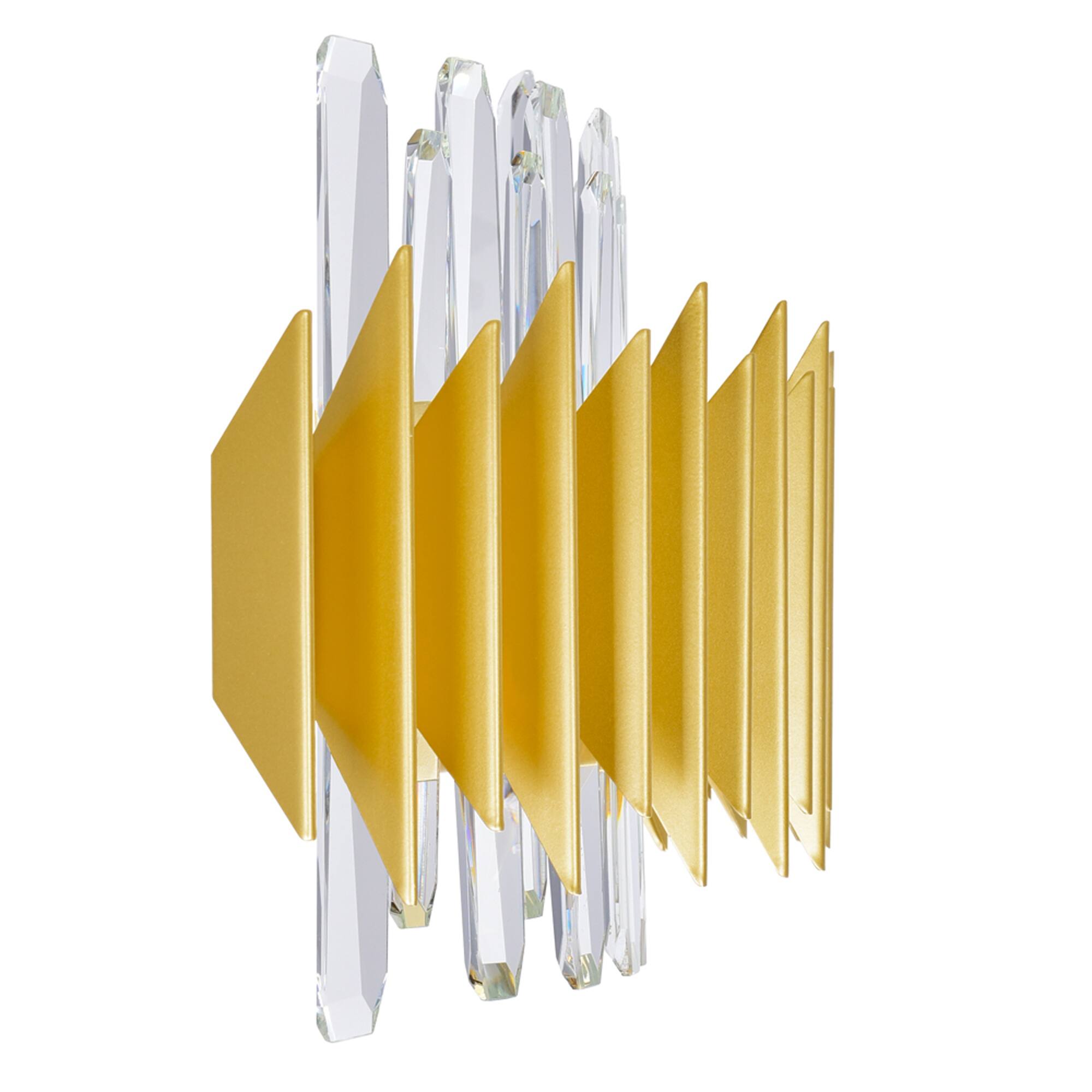 Alt View 1. CWI Lighting - Cityscape 7 Light Wall Sconce With Satin Gold Finish - Satin Gold.