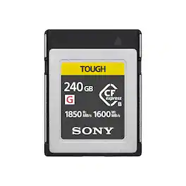 Sony - CFexpress Type B Memory Card G series 240GB (CEB-G240T)