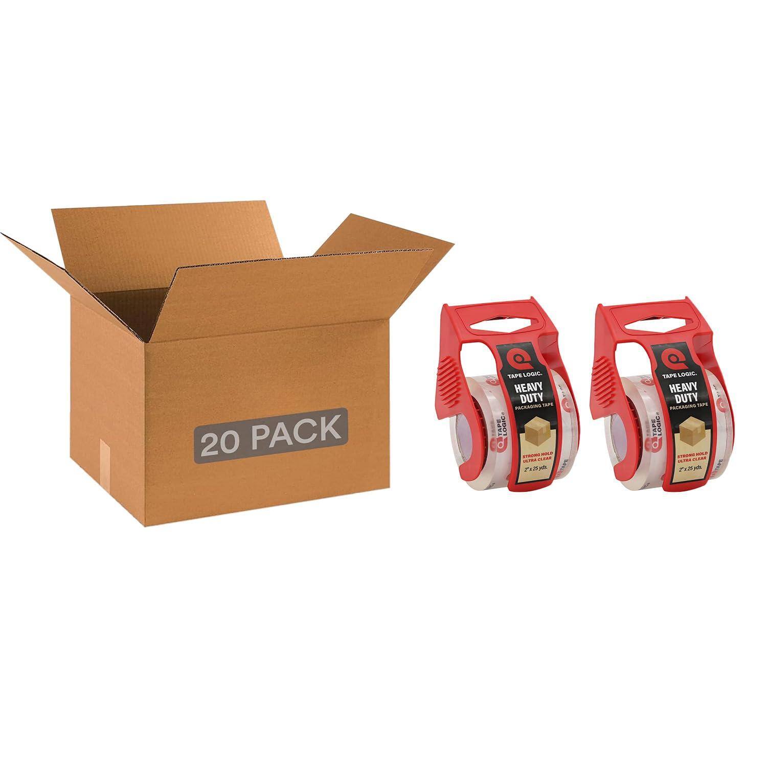 Medium 20-Pack w/2 Tape Dispensers