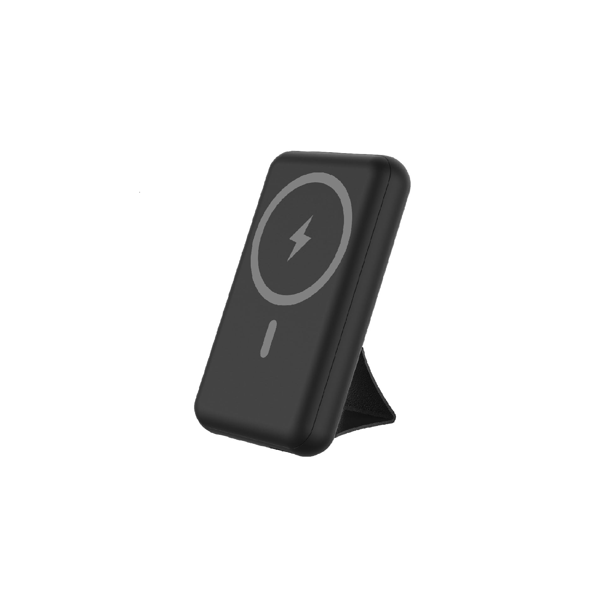 Front. DORLUKFU - 10,000mAh Magnetic Wireless Power Bank with Foldable Stand15W Wireless & 22.5W USB C PD Fast Charging Portable Battery.