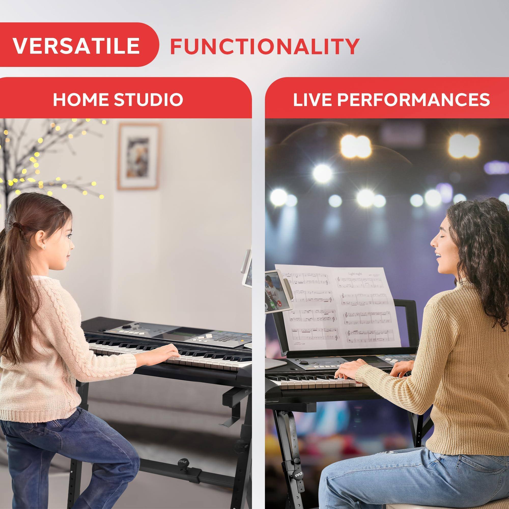 VERSATILE FUNCTIONALITY  
HOME STUDIO  
LIVE PERFORMANCES