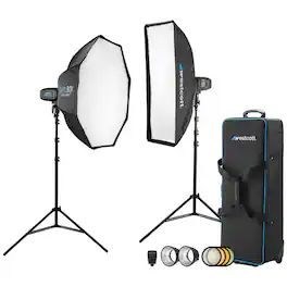 Westcott - FJ400 Strobe 2-Light Location Kit with FJ-X3s Wireless Trigger for Sony Cameras