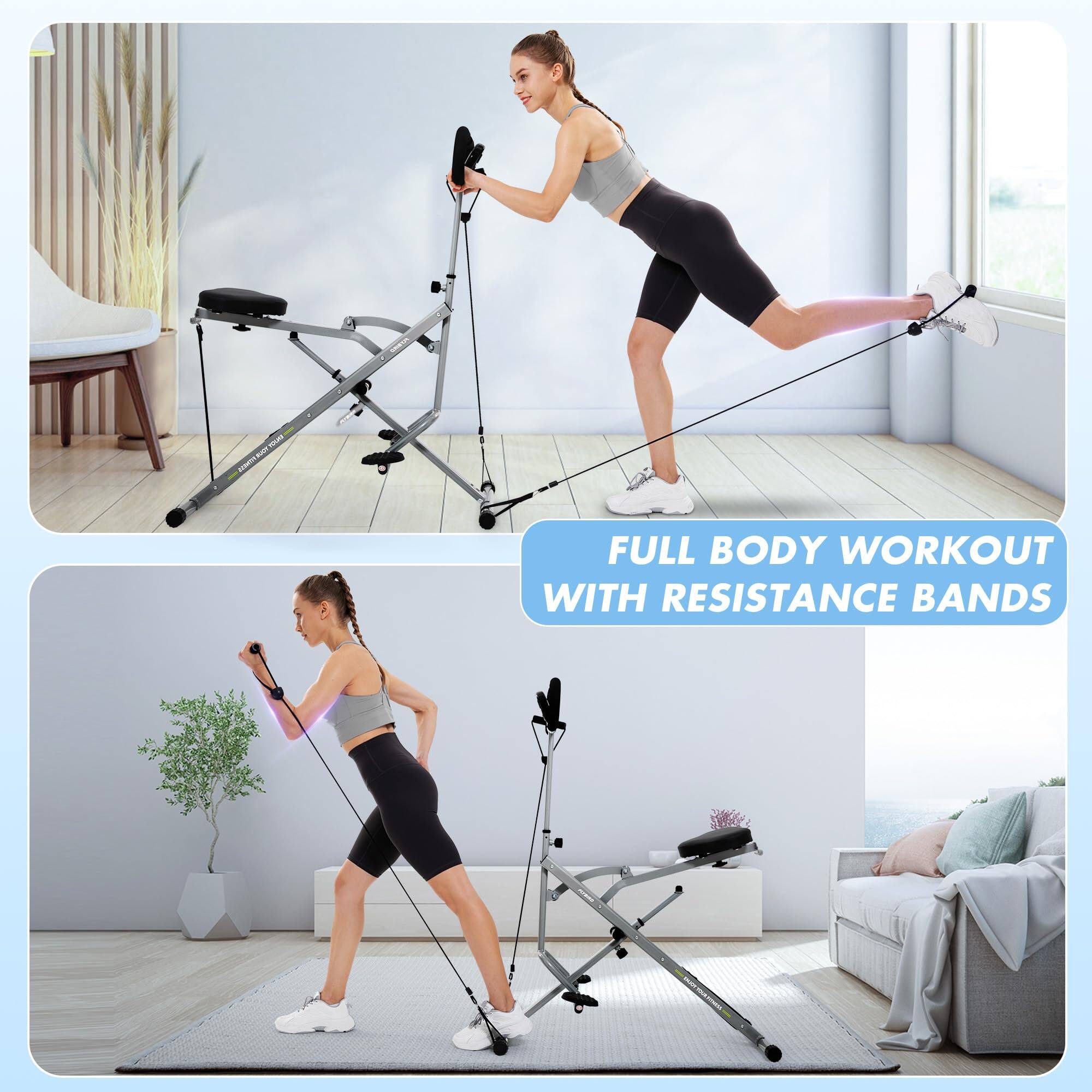 FULL BODY WORKOUT WITH RESISTANCE BANDS