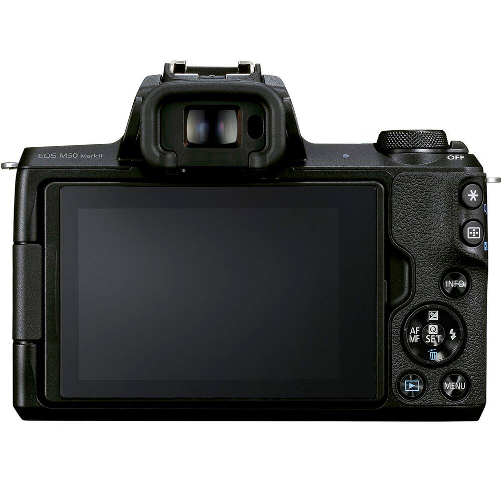EOS M50 Mark II

OFF

INFO

AF MF SET

Q

MENU