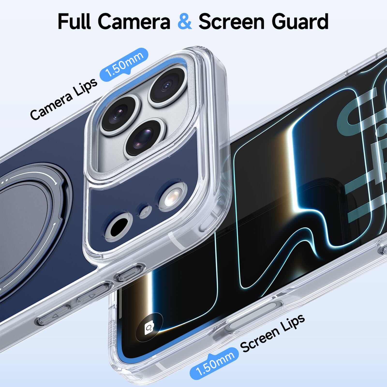 Full Camera & Screen Guard

1.50mm Camera Lips

1.50mm Screen Lips