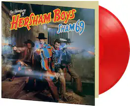 Sham 69 - Adventures Of Hersham Boys - Limited Gatefold 180-Gram Translucent Red Colored Vinyl - VINYL LP