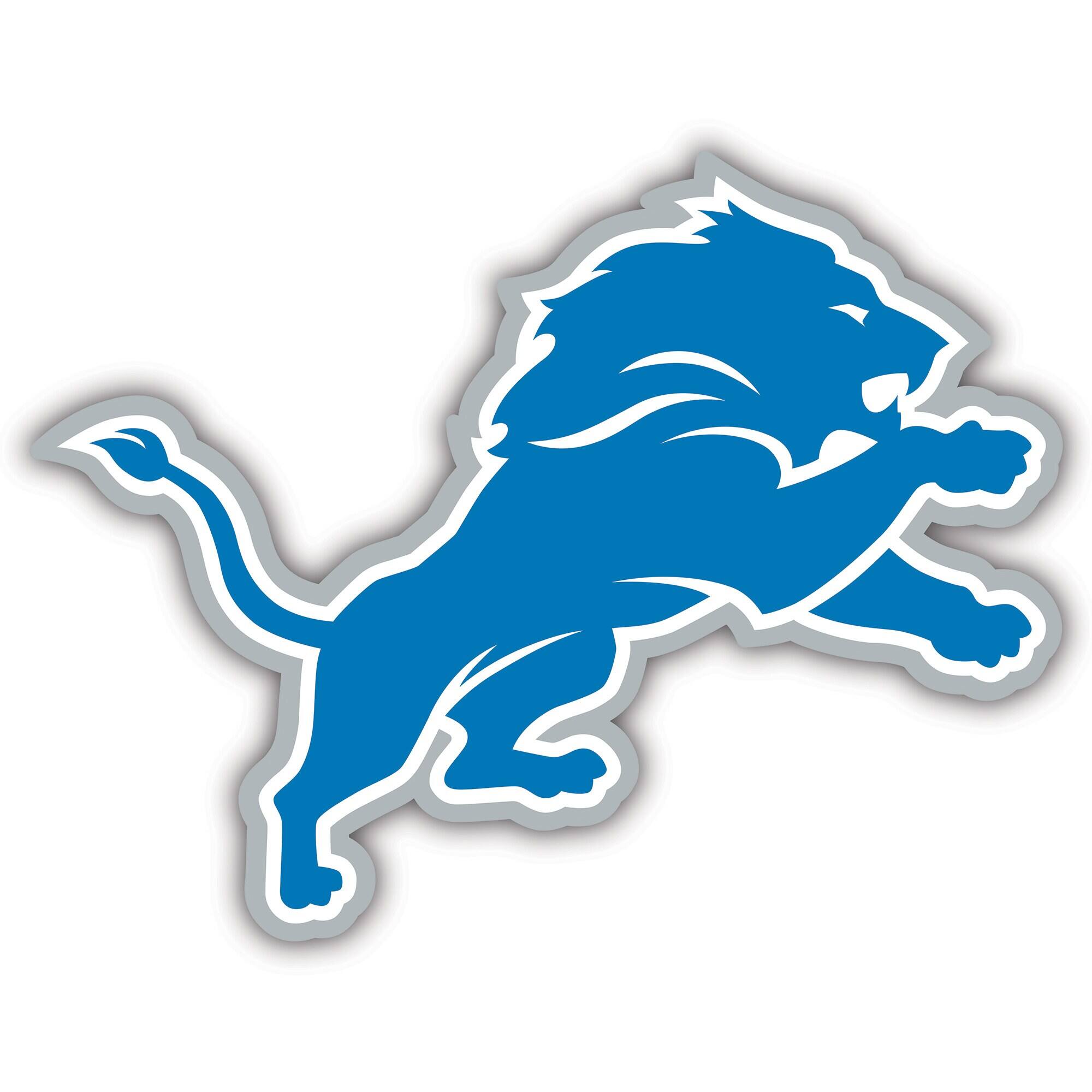 Detroit Lions 24" Logo Cutout Sign