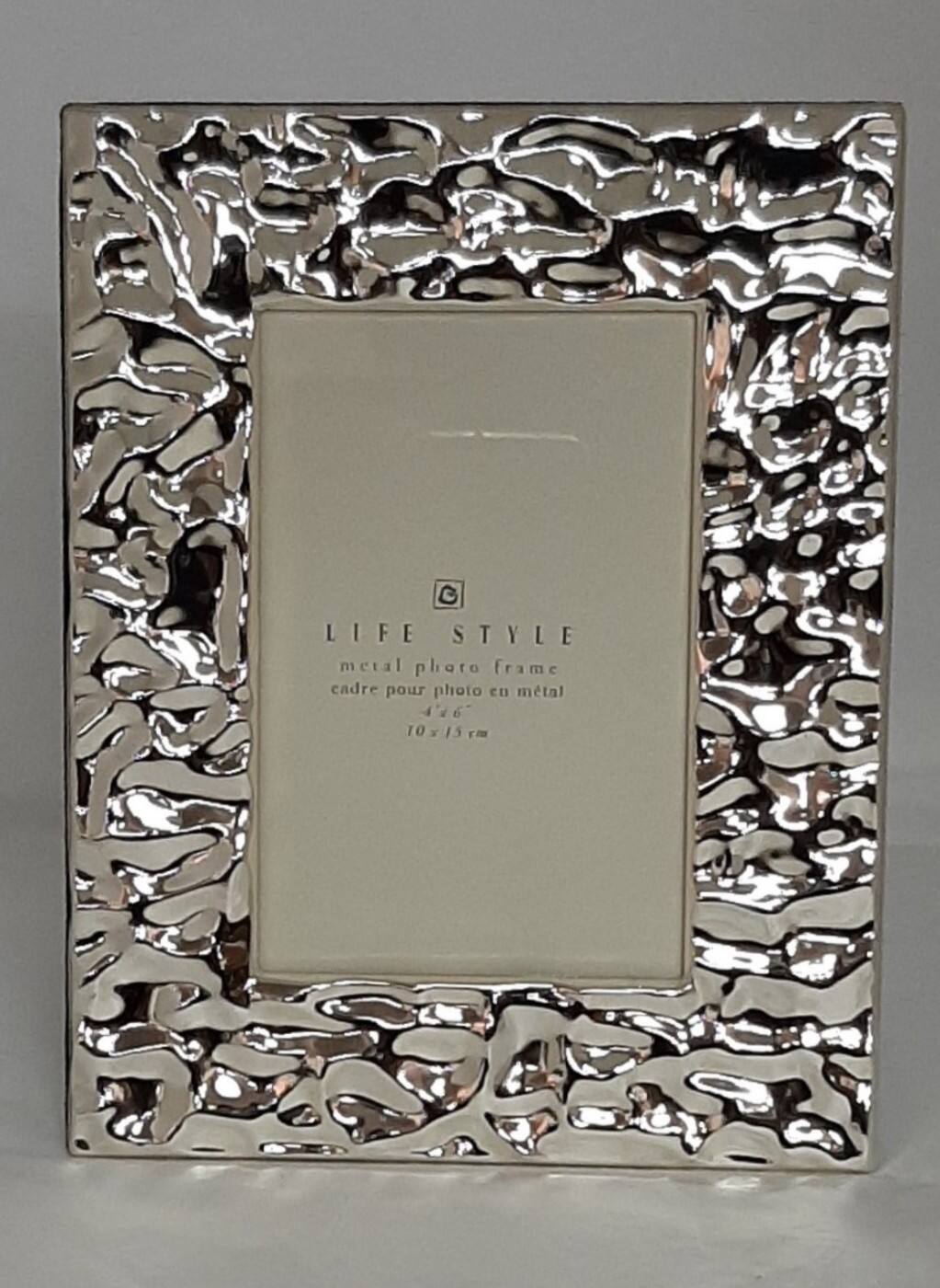 LIFE STYLE metal photo frame cadre pour photo en metal 416 10x15 cm