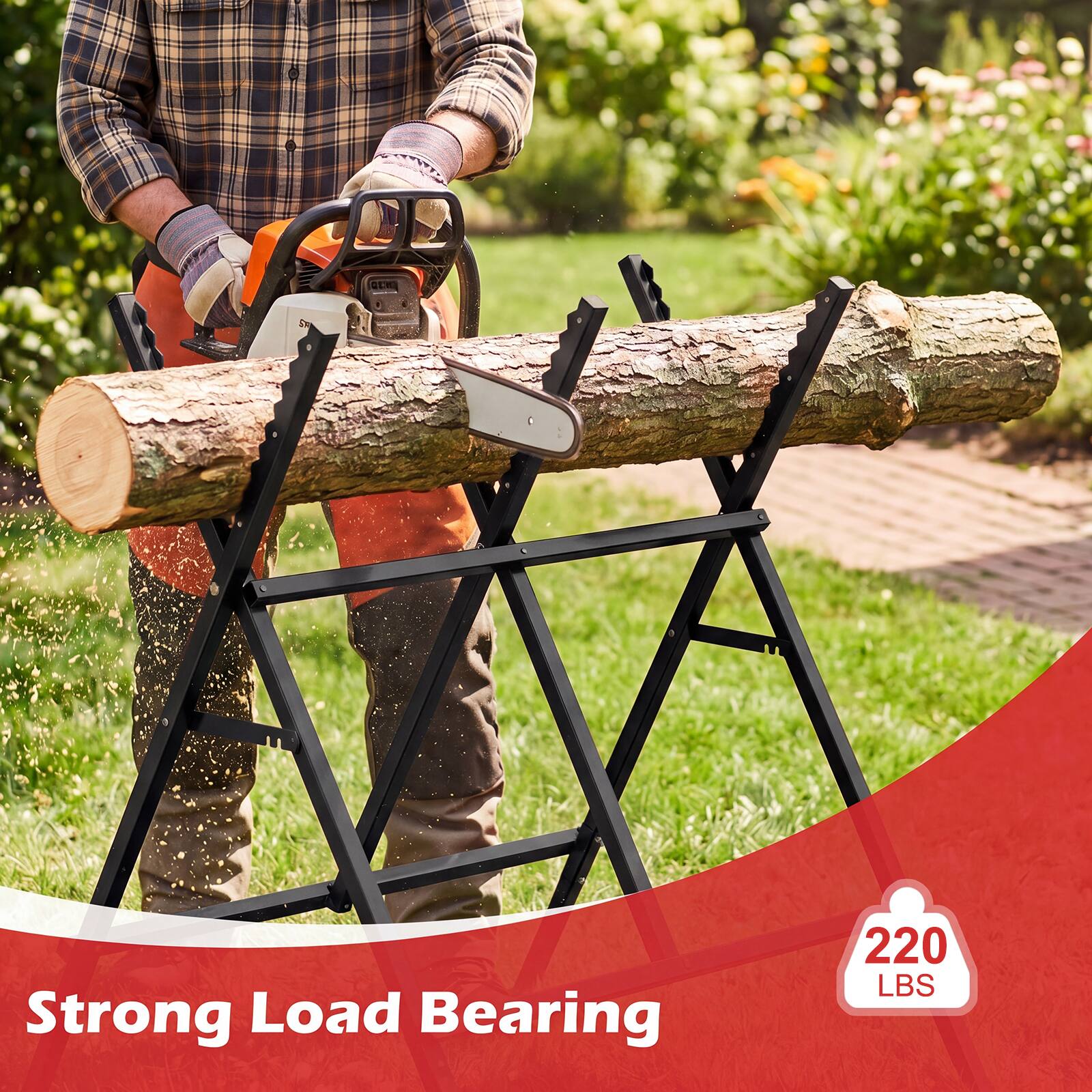 Strong Load Bearing  
220 LBS