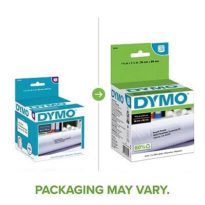 30 LW i 3 1 in 3   BY DYMO DYMO DYMO DYMO  DYMO A ees5 GA 30000 80% PACKAGING MAY VARY.