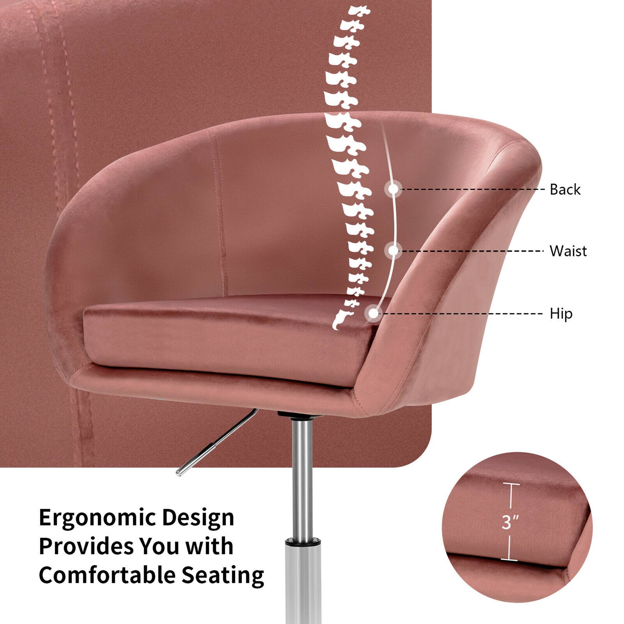 Ergonomic Design Provides You with Comfortable Seating, Back, Waist, Hip, 3"