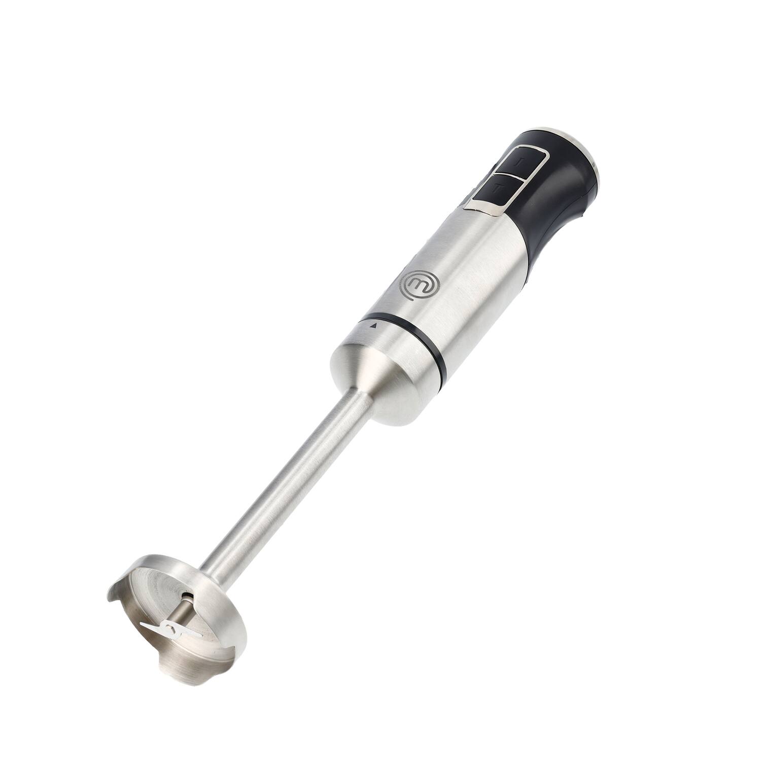 Back. MasterChef - 400W Hand Blender, Stainless Steel - Black.