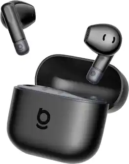 Baseus - Bass BS2 Lite True Wireless Earbuds,10 mm Driver,40-Hour Battery,2-Mic ENC,IP55 - Black