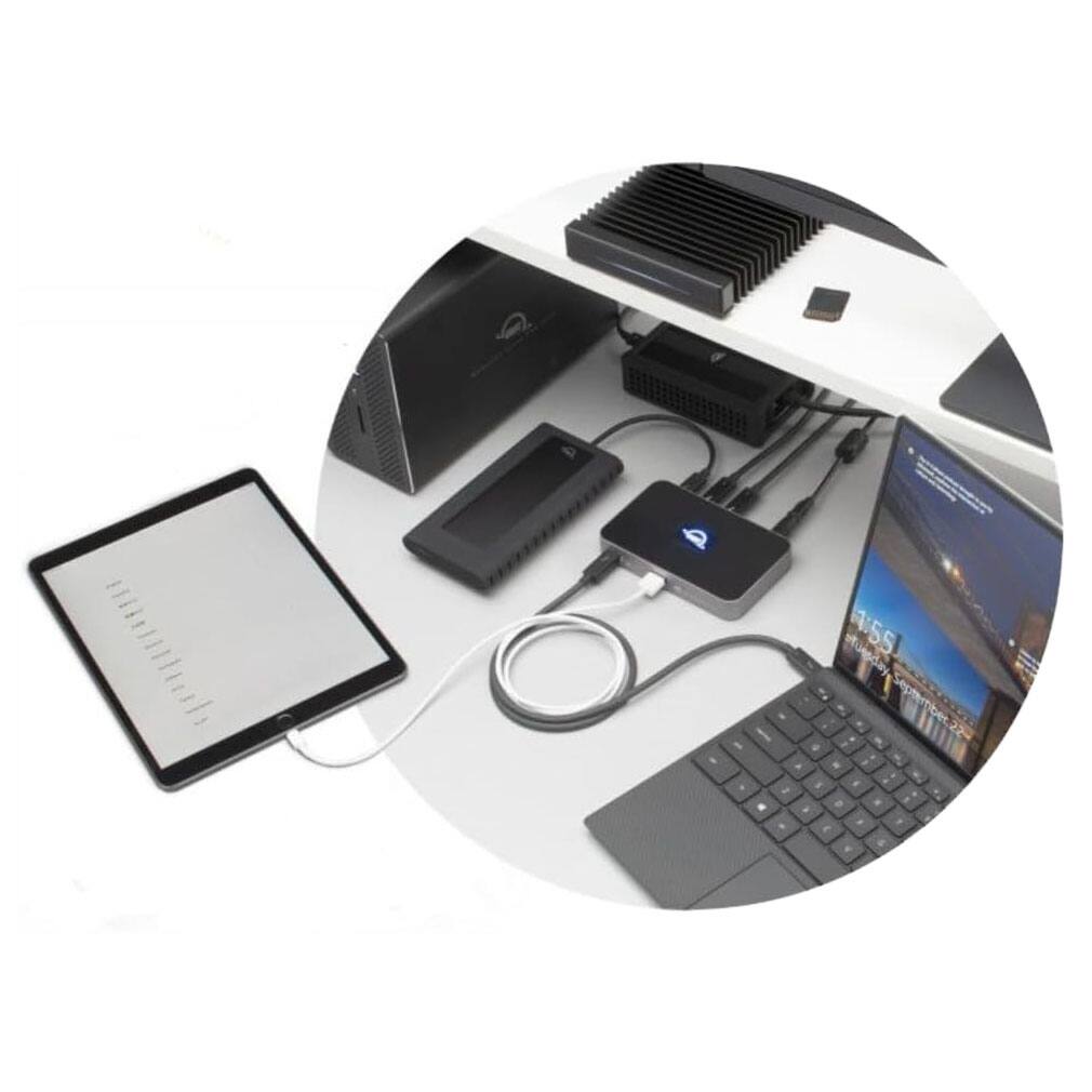 OWC Thunderbolt Hub Docking Station OWCTB4HUB5P TB4HUB5P - Best Buy