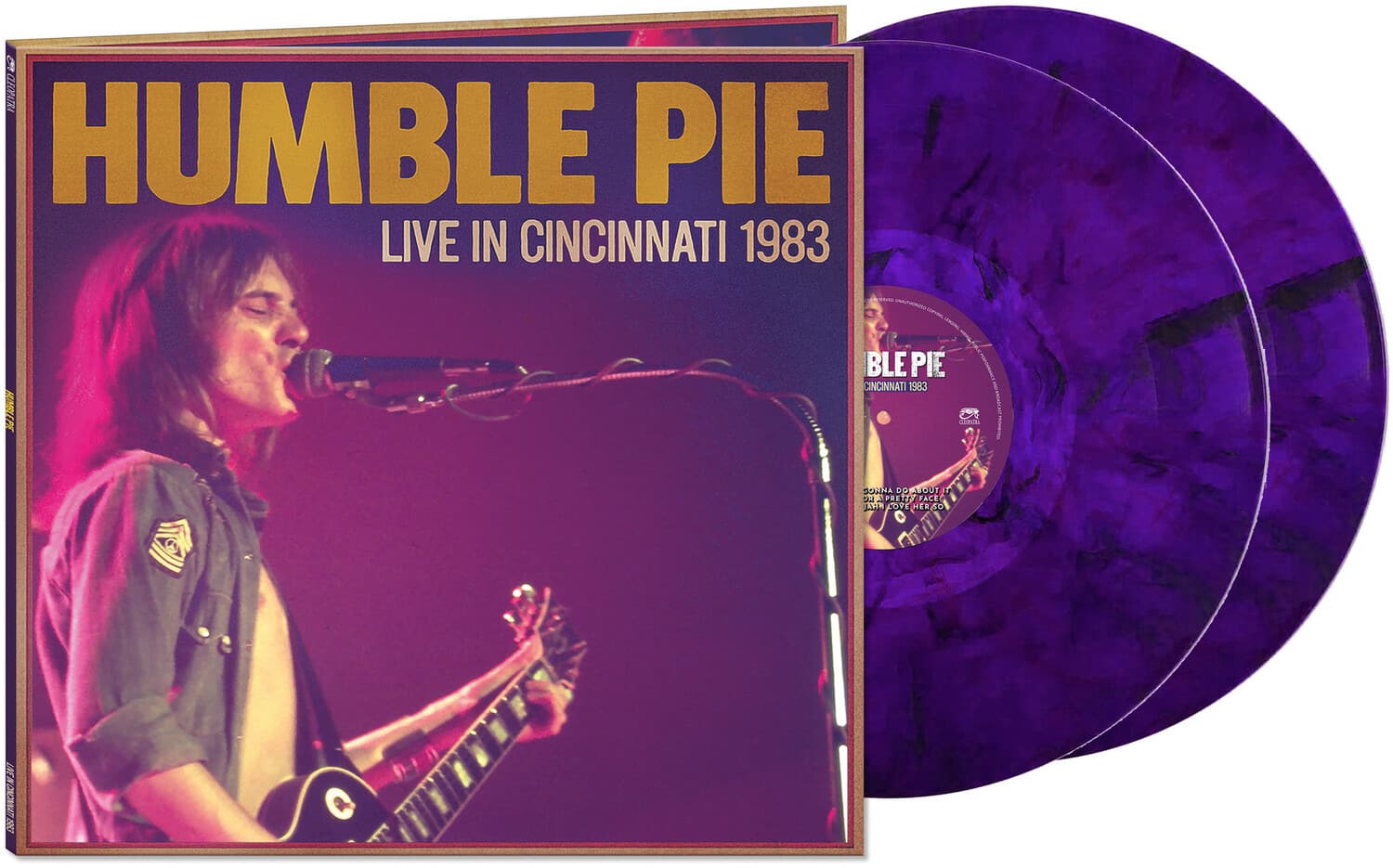 Humble Pie - Live In Cincinnati 1983   - VINYL LP price history on PriceWatchPro