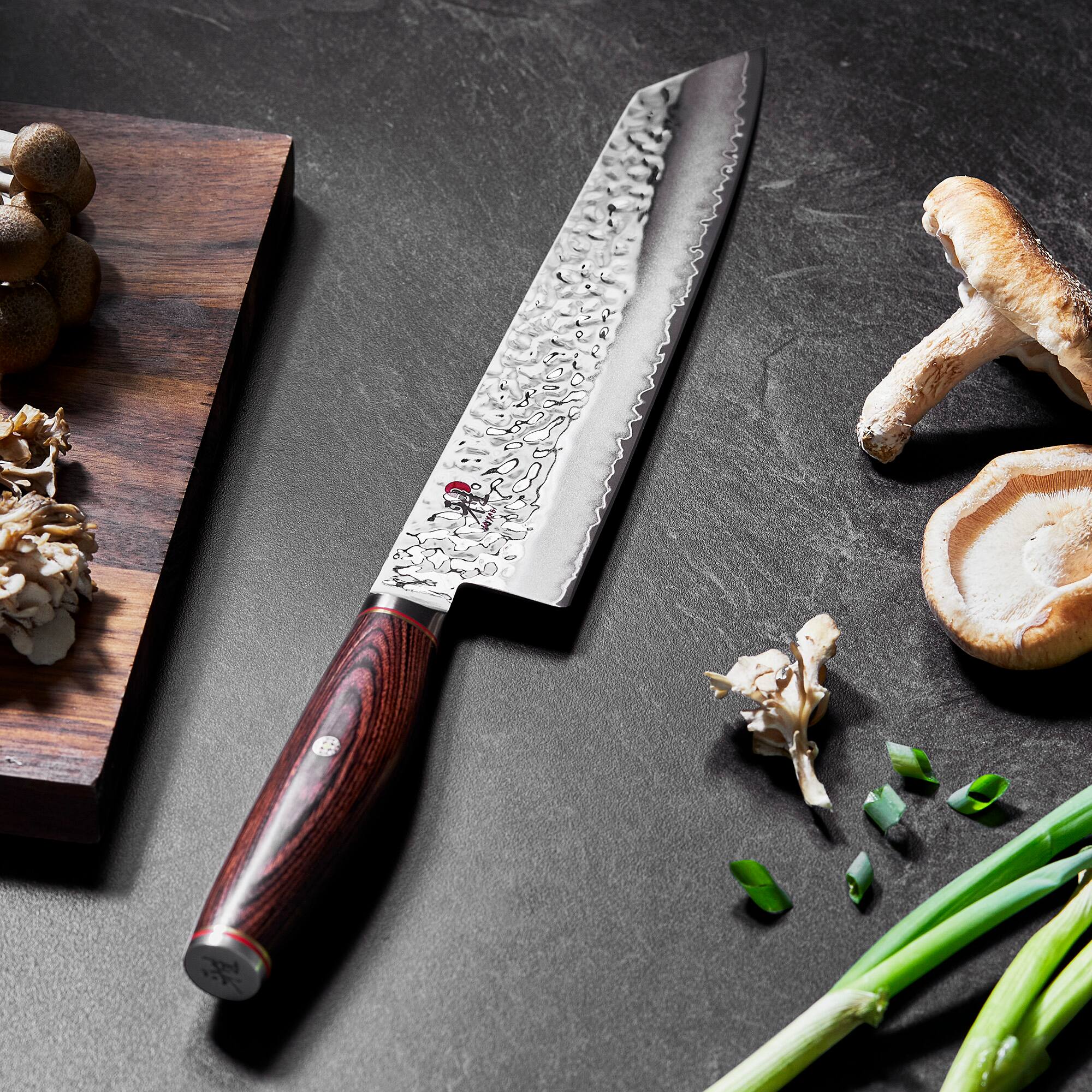 Alt View 2. Miyabi - Miyabi Artisan 9.5-inch Kiritsuke Knife - Stainless Steel.