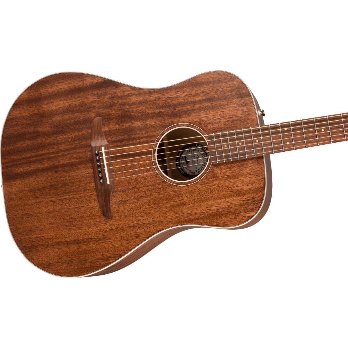 Alt View 3. Fender - Fender Redondo Special Dreadnought Acoustic Electric Guitar, Pau Ferro Fingerboard, Natural.