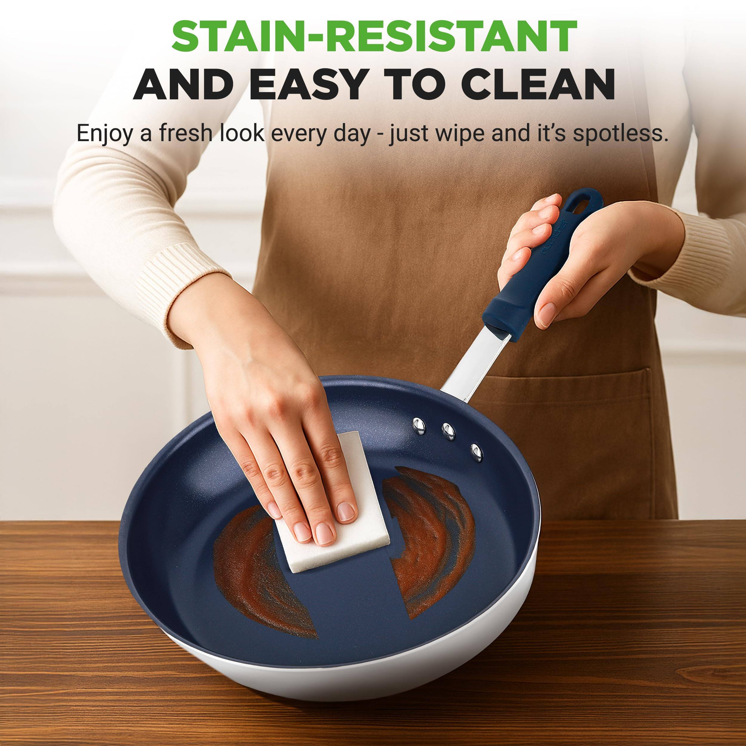 STAIN-RESISTANT AND EASY TO CLEAN  
Enjoy a fresh look every day - just wipe and it's spotless.