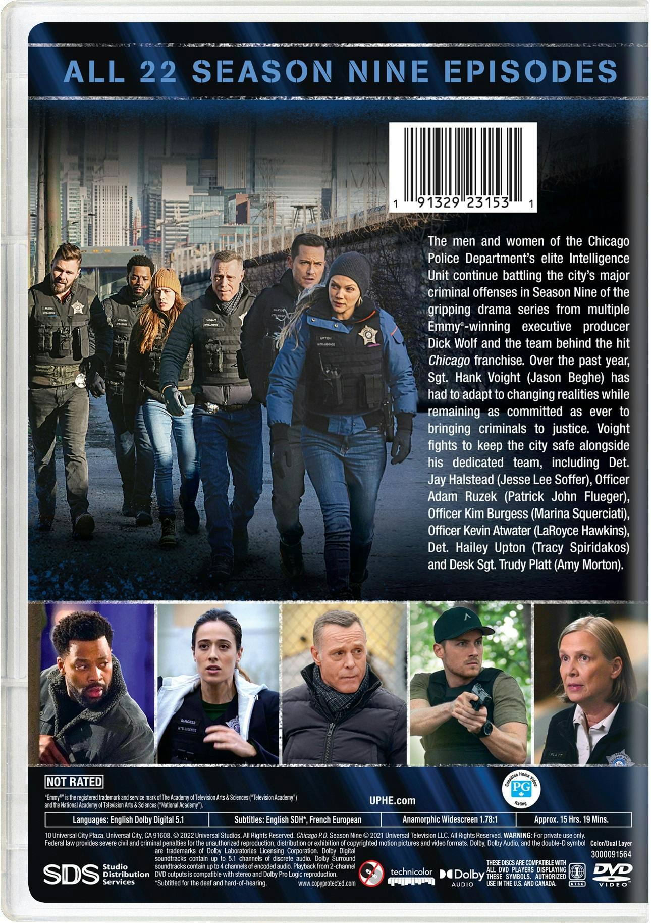 Back. Chicago P.D.: Season Nine (Box Set) [DVD].