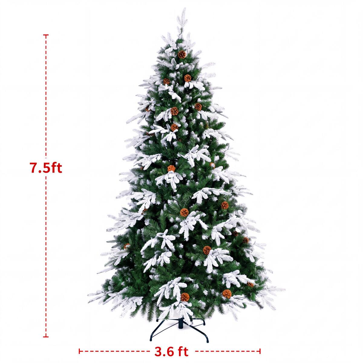 7.5ft  
3.6ft