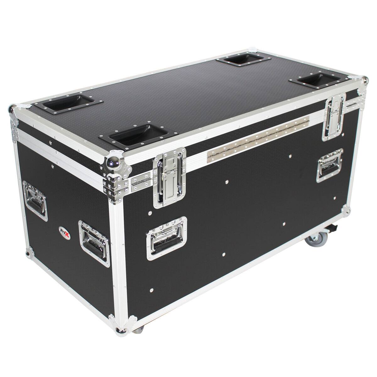 Alt View 5. ProX - ProX XS-UTLD1 Large Utility Case with Divider and 4" Caster Wheels.
