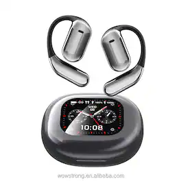 Cluzine - Pro TWS Earbuds, AI Translation & Language Translator, Smart Learning, Noise Cancelling Sports Headphones - Black