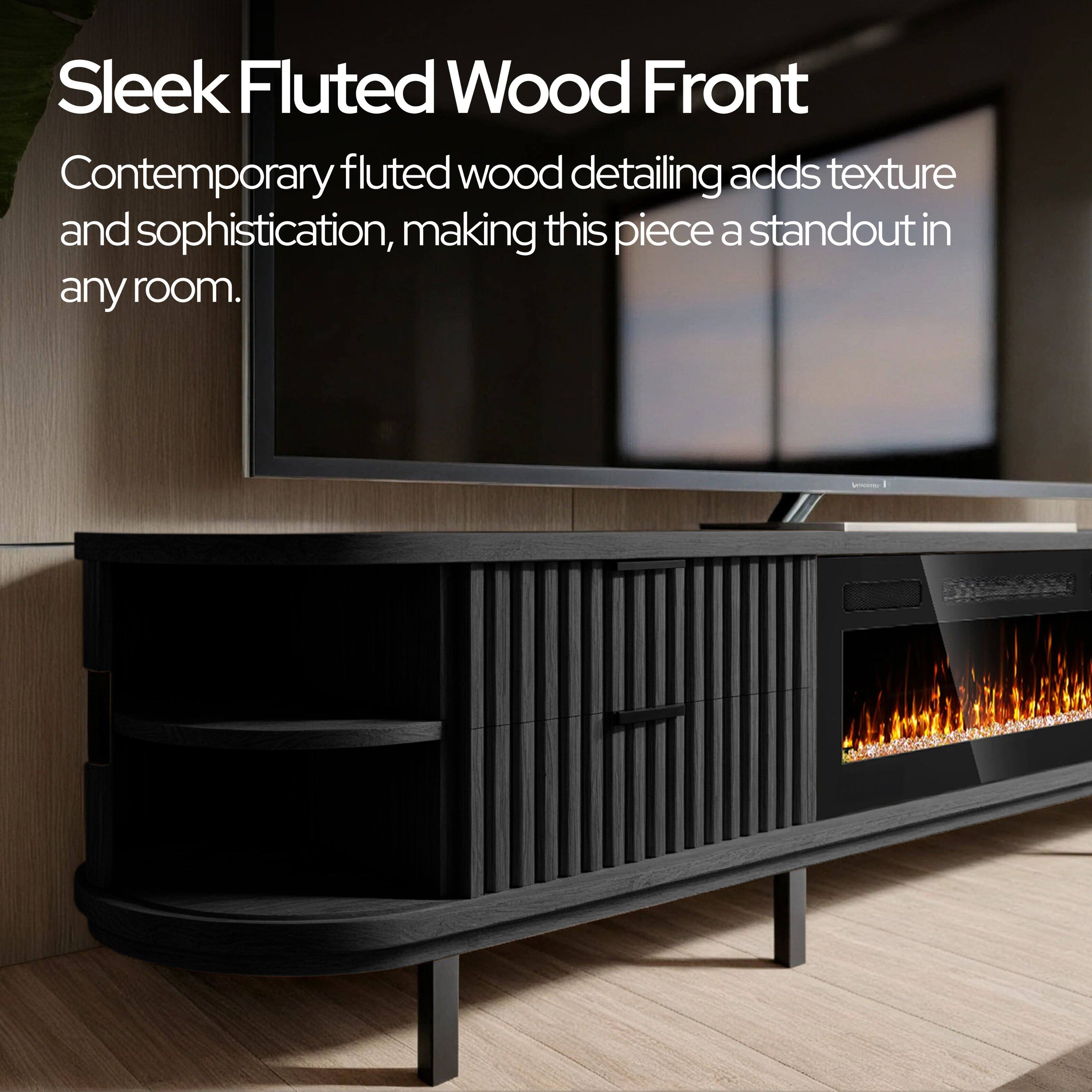 Sleek Fluted Wood Front

Contemporary fluted wood detailing adds texture and sophistication, making this piece a standout in any room.