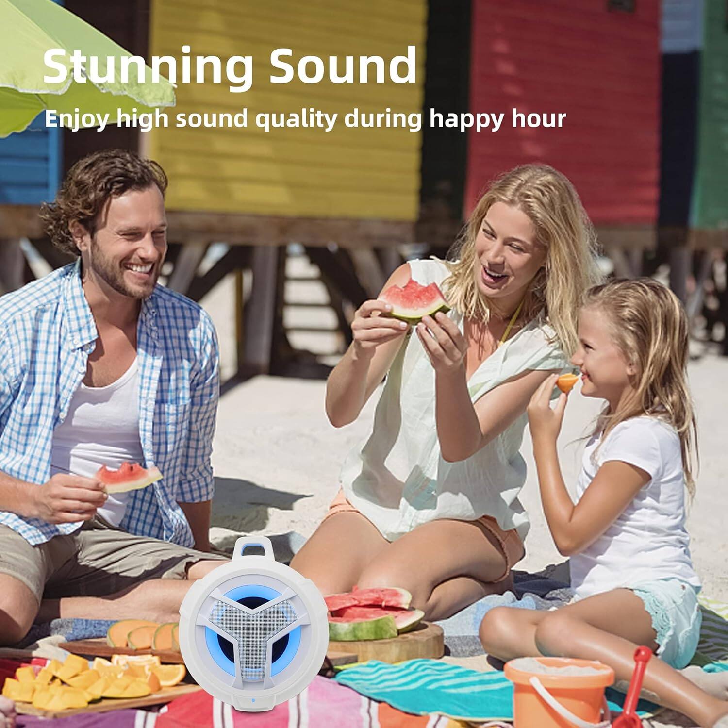 Stunning Sound  
Enjoy high sound quality during happy hour