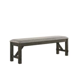 New Classic Furniture - Gulliver Wood Bench - Rustic Brown