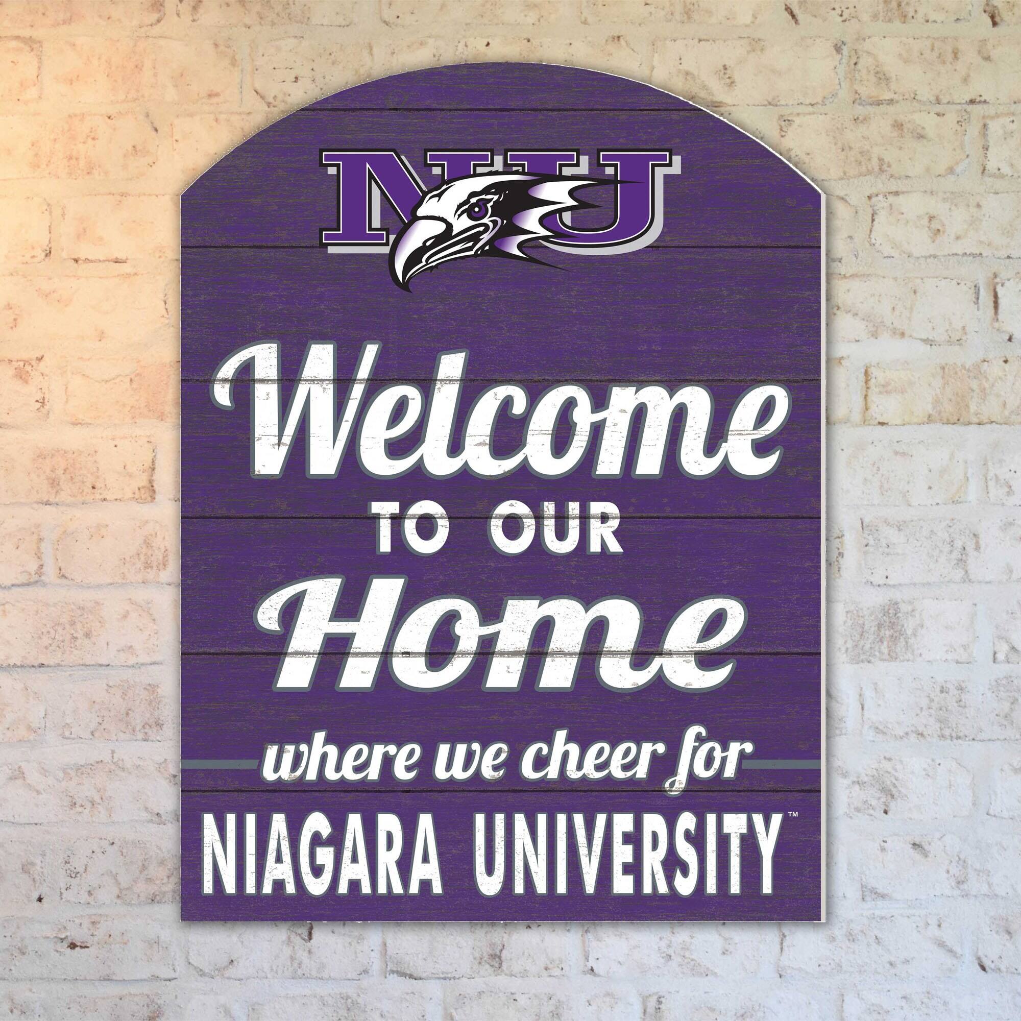 Welcome to our Home where we cheer for NIAGARA UNIVERSITY