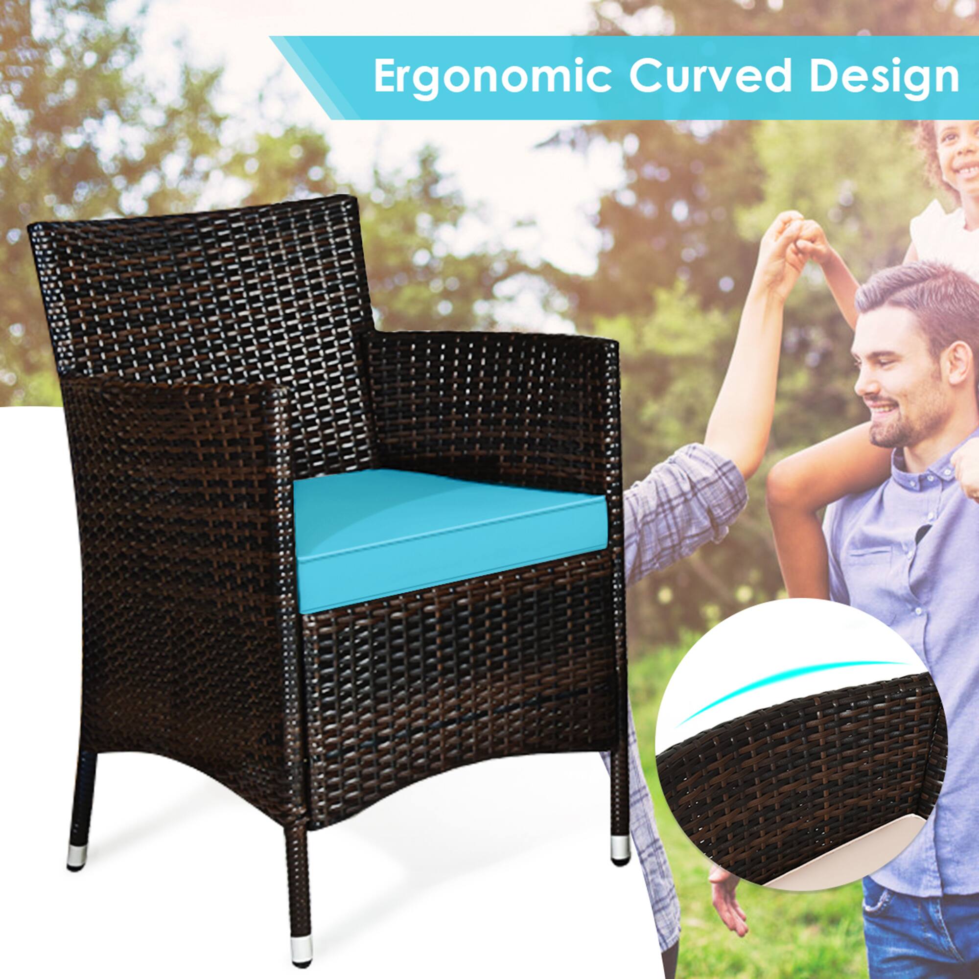 Ergonomic Curved Design