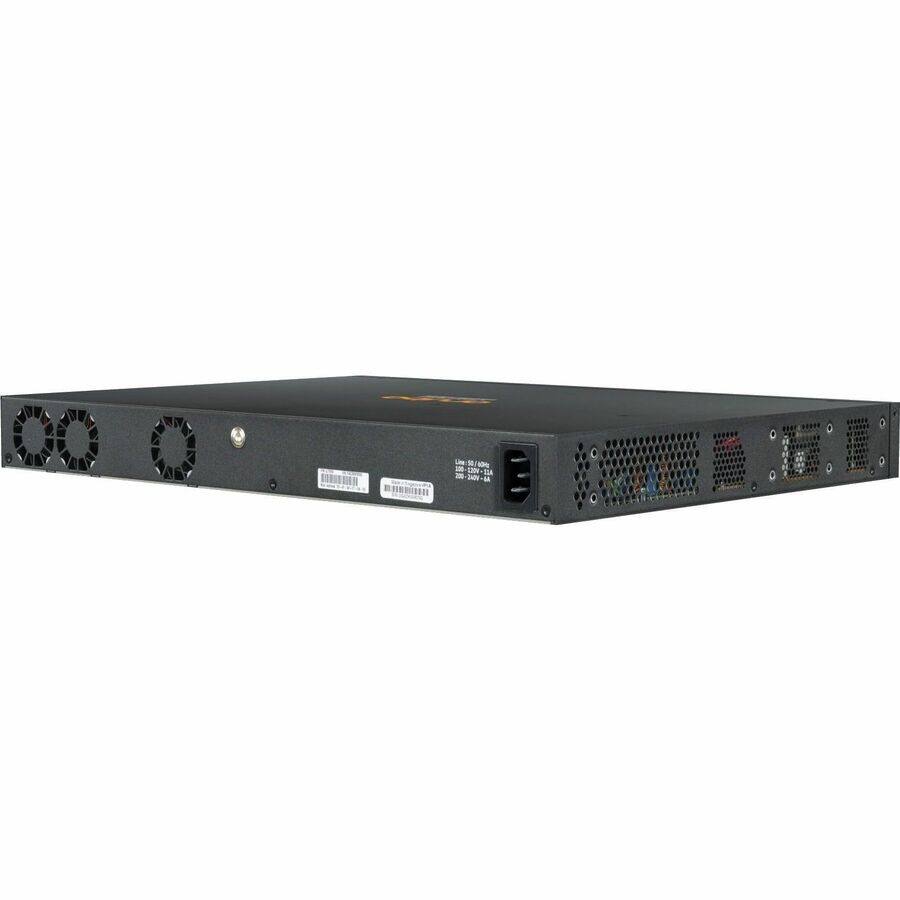 Alt View 4. HP - HPE CX 6200 Ethernet Switch - 24 Ports - Manageable - Gigabit Ethernet - 10/100/1000Base-T, 1000Base-X - 3 Layer - Gray.