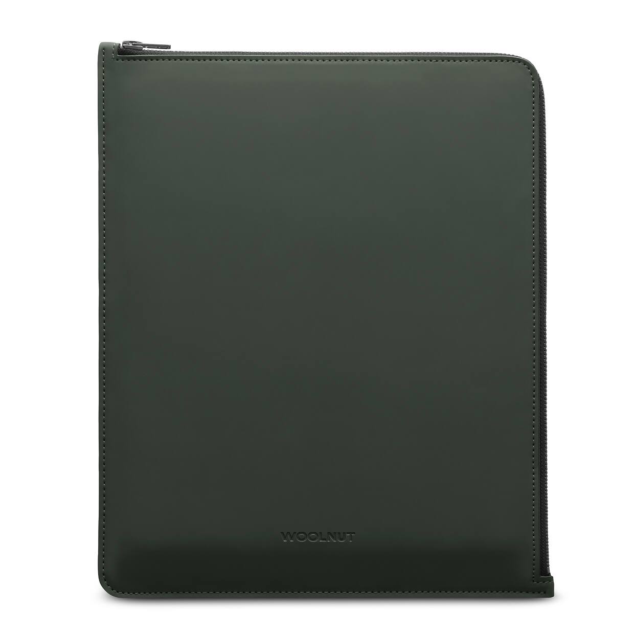 Angle. Woolnut - Woolnut Coated PU Folio for 12.9-inch iPad Pro - Green - Green.