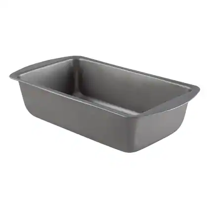Front. Range Kleen - Range Kleen B09LL Nonstick Large Loaf Pan, 11 x 5.57 Inch - Alluring grey color.